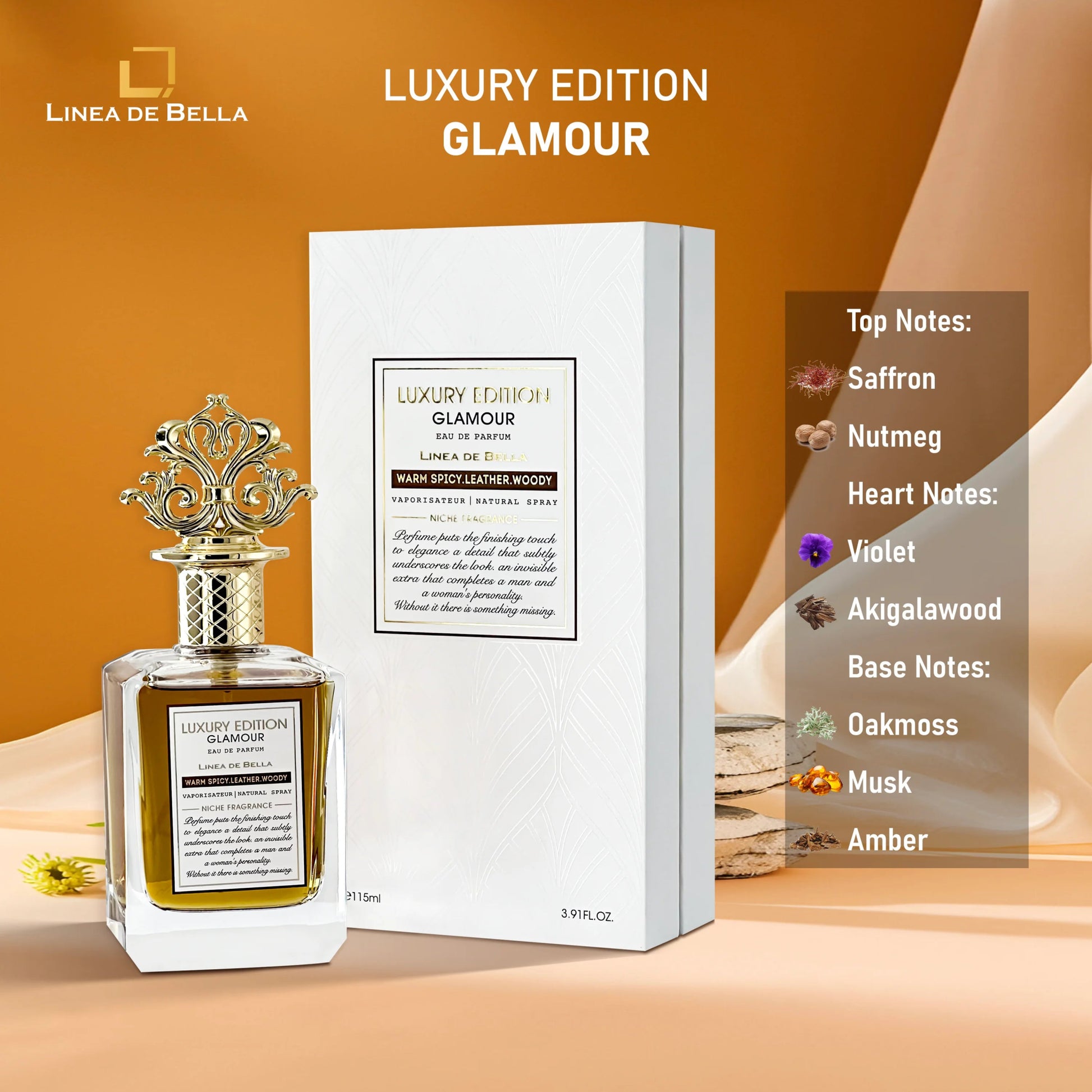 LUXURY EDITION GLAMOUR EDP 115ML - UNISEX - Divina Perfume#perfume##fragrance#